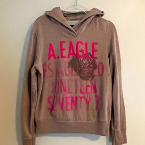 AEO | XLG | HOT PINK GRAPHIC | Rose